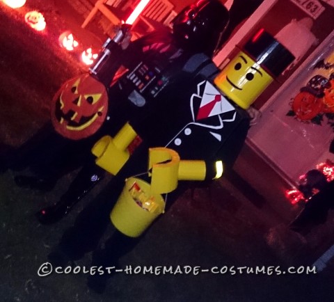 Coolest Homemade Dressed to Impress Lego Man Costume