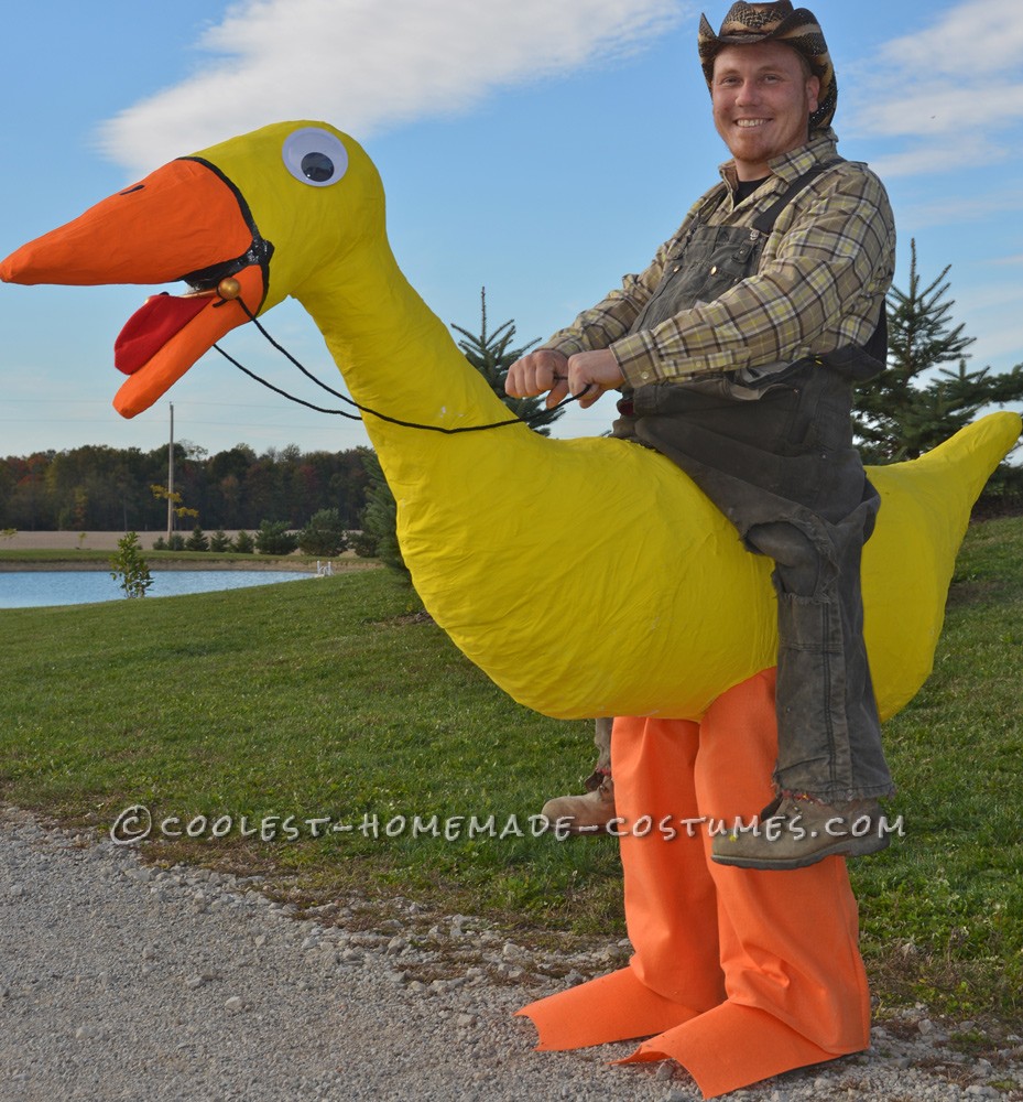 Awesome Illusion Costume: Duck Cowboy