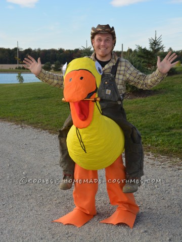 Awesome Illusion Costume: Duck Cowboy