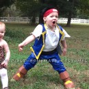 Coolest Homemade Duct Tape Jake the Neverland Pirate Costume