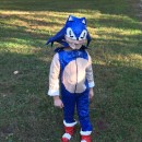 Homemade Duct Tape Sonic the Hedgehog Costume