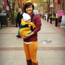 Easiest Mother-Baby Winnie the Pooh Costume