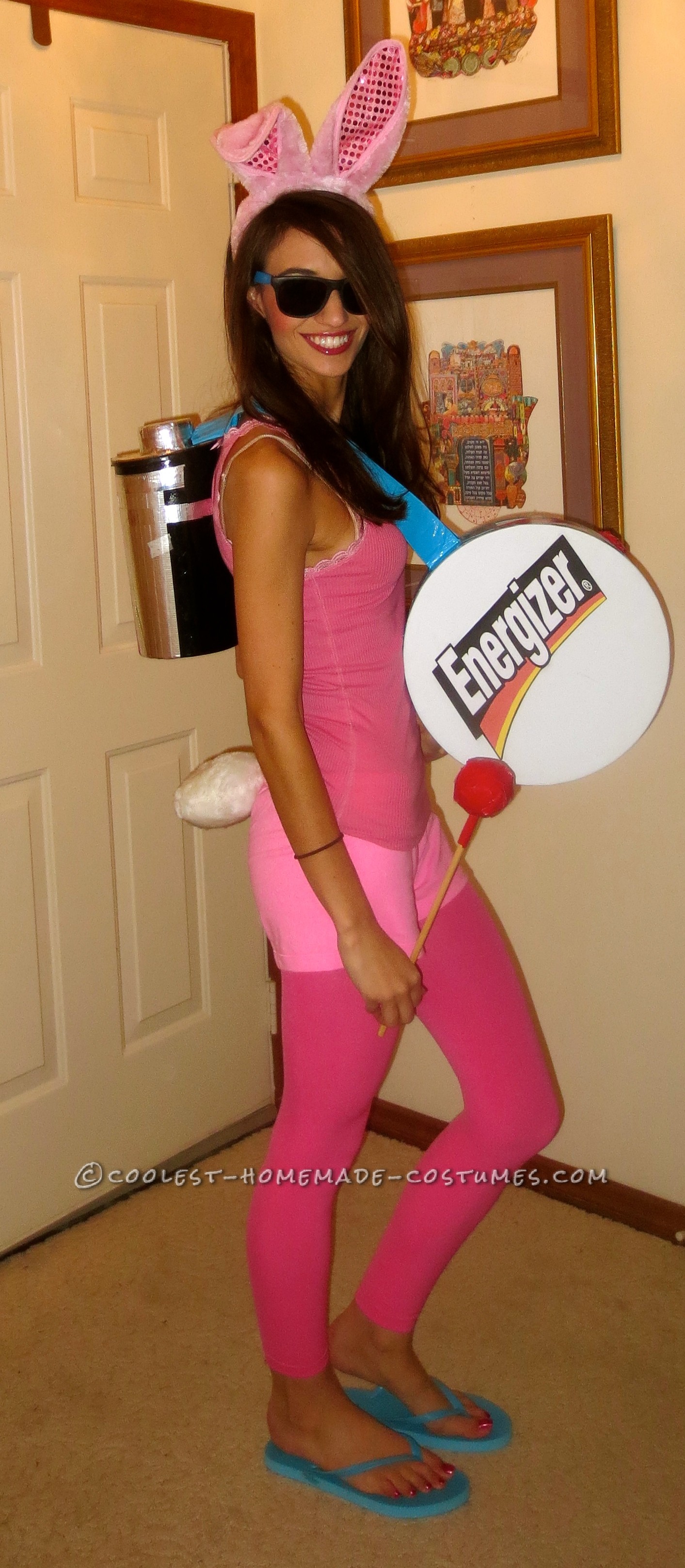 Easy Energizer Bunny Costume!