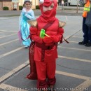 Easy Homemade Little Red Lobster Costume