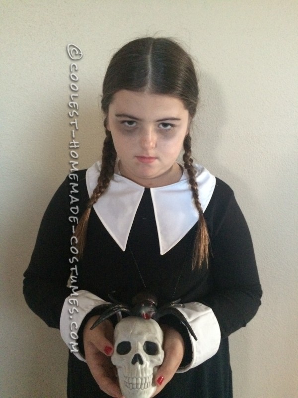 Last Minute Easy Wednesday Addams Costume