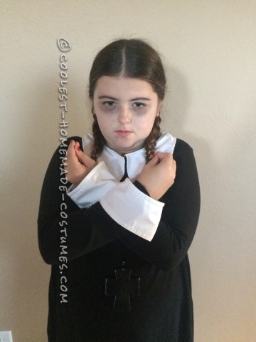 Last Minute Easy Wednesday Addams Costume