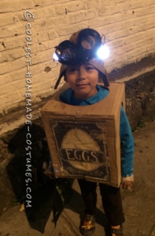 Cute DIY Costume Idea: Eggs from The Boxtrolls