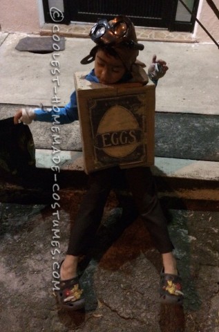 Cute DIY Costume Idea: Eggs from The Boxtrolls