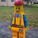 Homemade Emmet Costume - Star of The Lego Movie