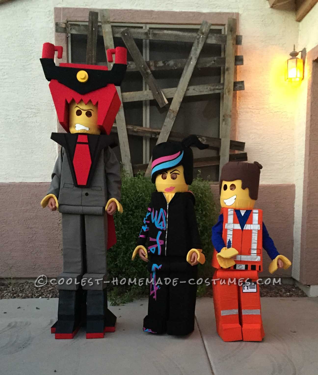 Awesome Lego Movie Group Costume for Kids