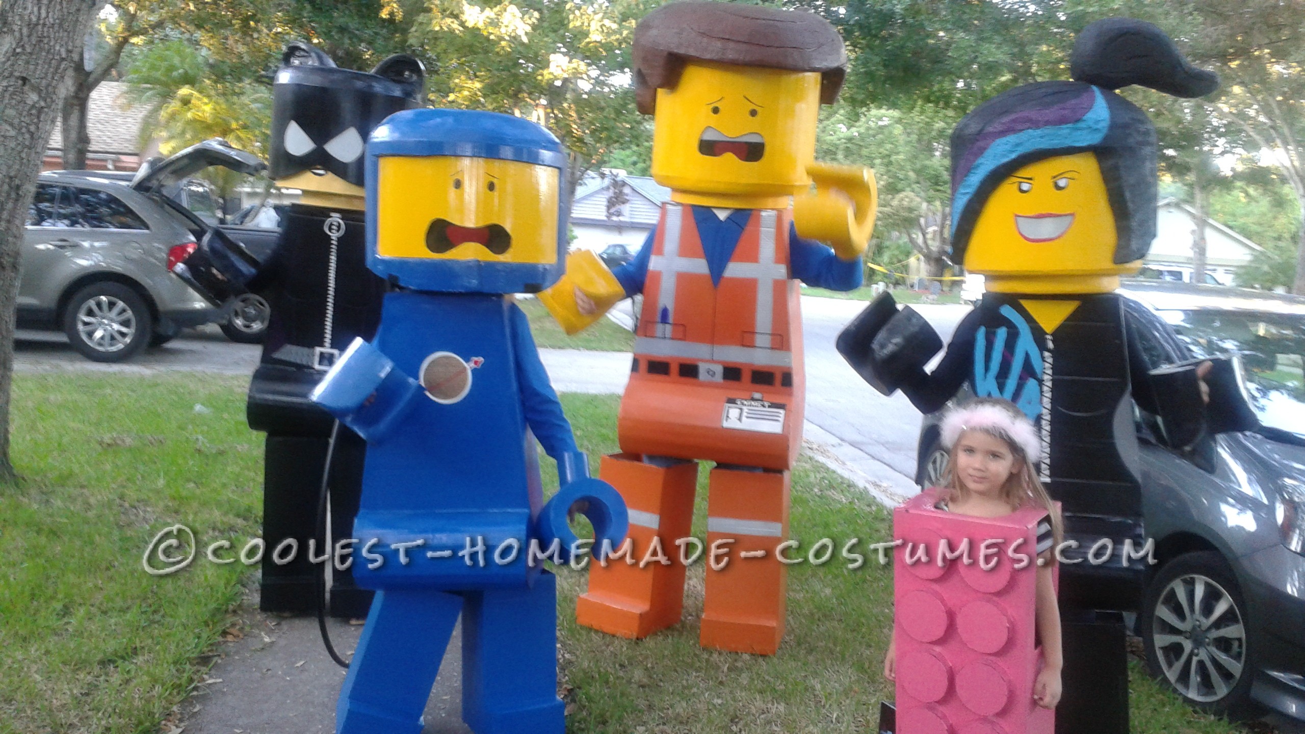 Everything is Awesome, a Lego Movie Group Costume Journey!