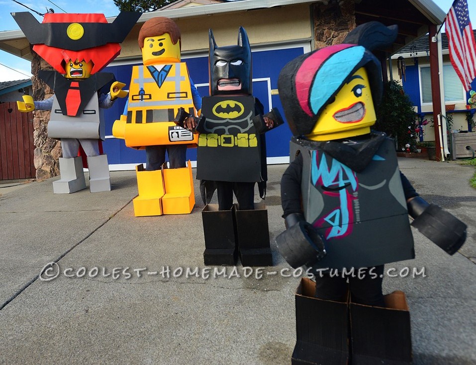 Everything is Awesome Lego Family Costume