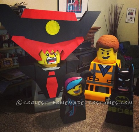 Everything is Awesome Lego Family Costume