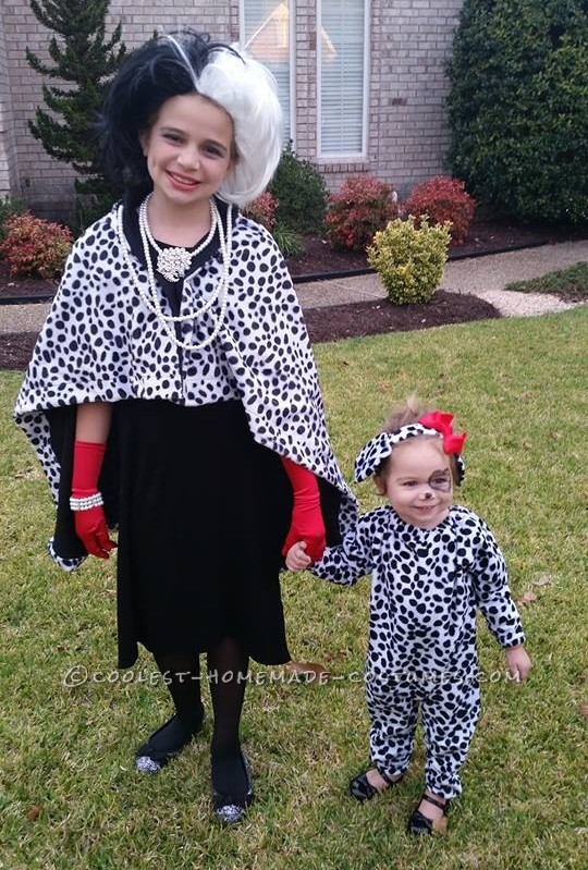 Evil Cruella and Her Innocent Dalmatian Puppy