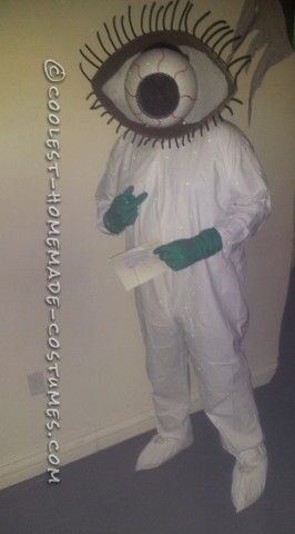 EYE Bola Treatment Lab Worker Costume