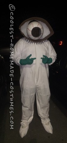 EYE Bola Treatment Lab Worker Costume