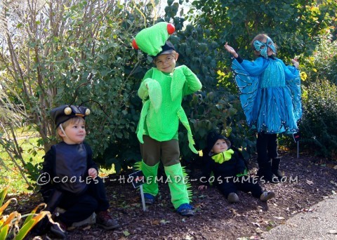 Fabulous and Original Homemade Praying Mantis Costume