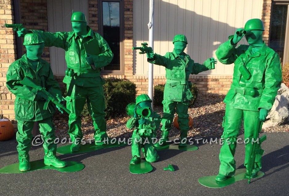 Coolest Toy Story Family of Toy Soldiers Costume