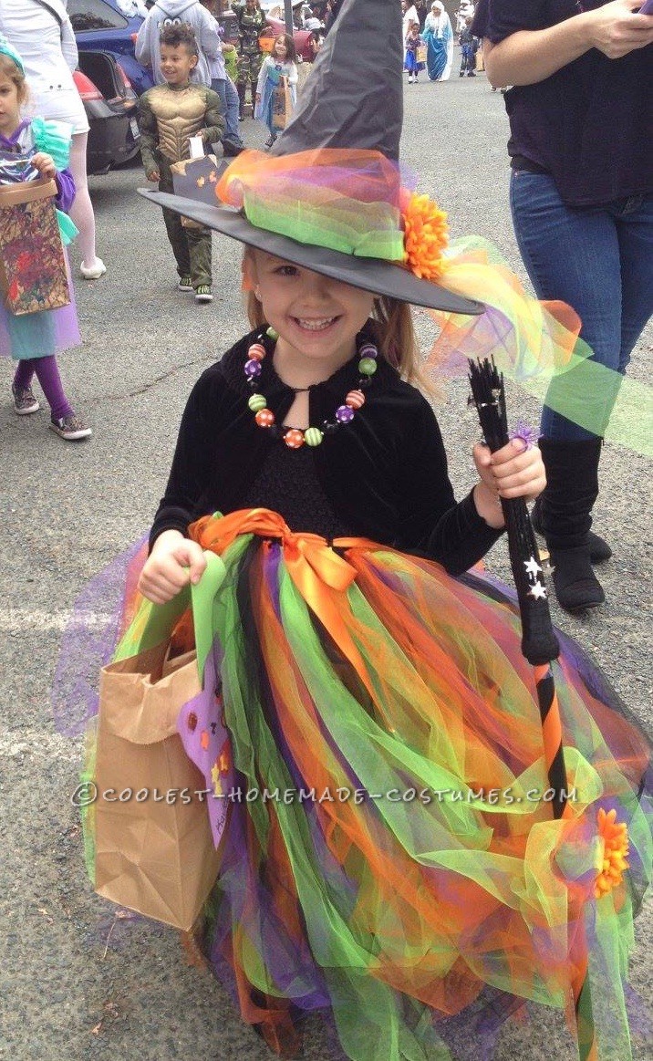 Coolest Homemade Fancy Witch Costume