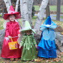 Pretty Handmade Girls Costumes:  Three Good Fairies from Sleeping Beauty