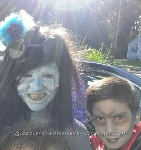 Creepy Zombie Little Mermaid and Eric Couple Costume