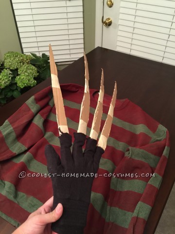 Cool Freddy Krueger's Victim Illusion Costume