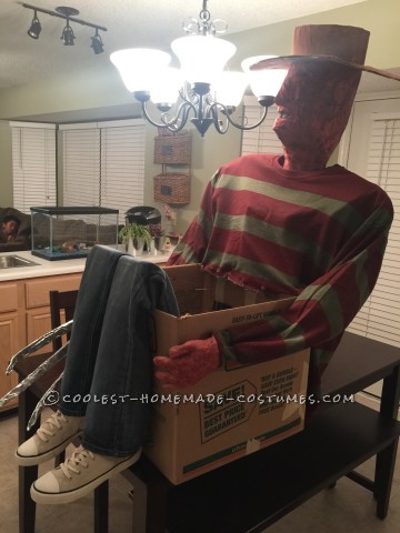 Cool Freddy Krueger's Victim Illusion Costume