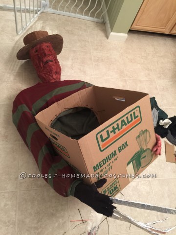 Cool Freddy Krueger's Victim Illusion Costume