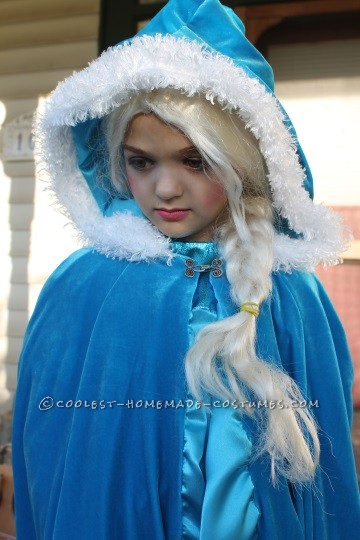 Frozen Elsa Costume That Warmed My Six Year Old