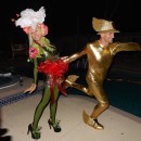 FTD Florist and His Bouquet of Flowers Couples Costume