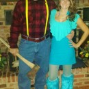 Fun and Easy Paul Bunyan and Babe the Blue Ox Couple Costume