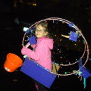 Fun Homemade Ferris Wheel Costume for a Girl