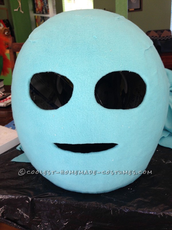 3rd Step: Covering the head! 