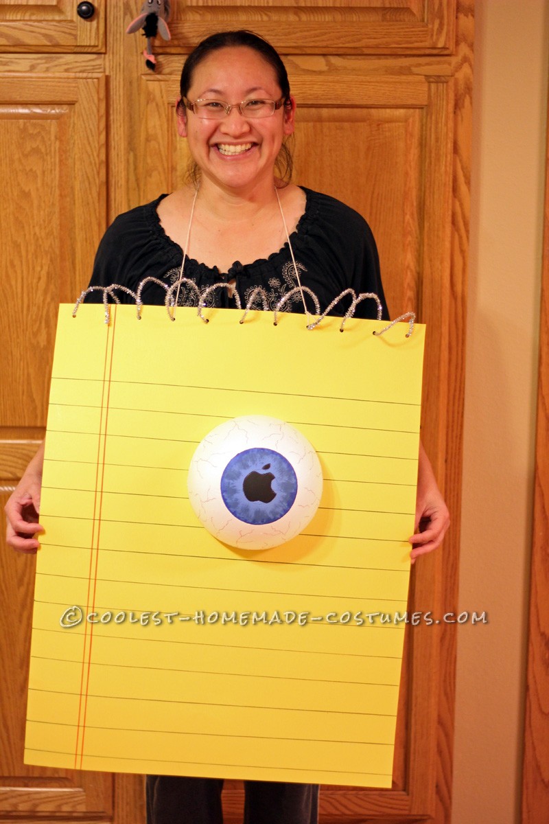 Punniest Homemade EyePad (iPad) Costume Ever!