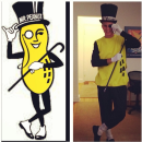 Game-Changing Mr. Peanut Costume