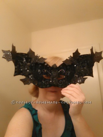 Glamorous Illuminated Bat Lady Costume