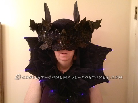 Glamorous Illuminated Bat Lady Costume