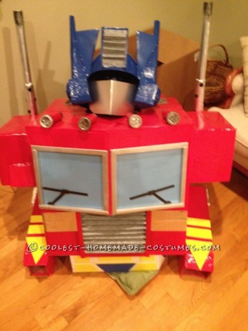 Greatest Optimus Prime Auto Bot Costume