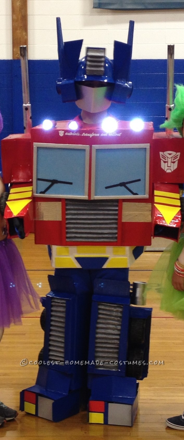 Greatest Optimus Prime Auto Bot Costume