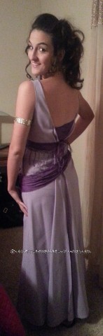 Homemade No-Sew Grecian Goddess Costume: Megara from Disney's Hercules