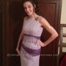 Homemade No-Sew Grecian Goddess Costume: Megara from Disney's Hercules