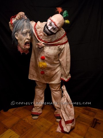 Super Creepy Handmade Twisty Costume from American Horror Story