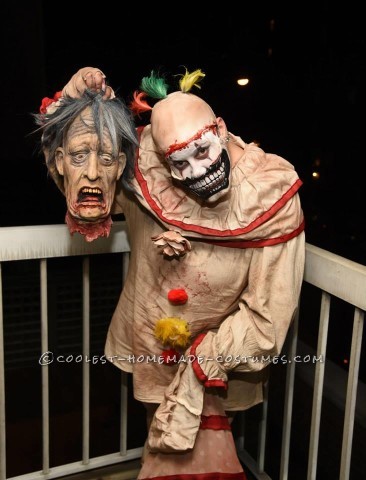 Super Creepy Handmade Twisty Costume from American Horror Story