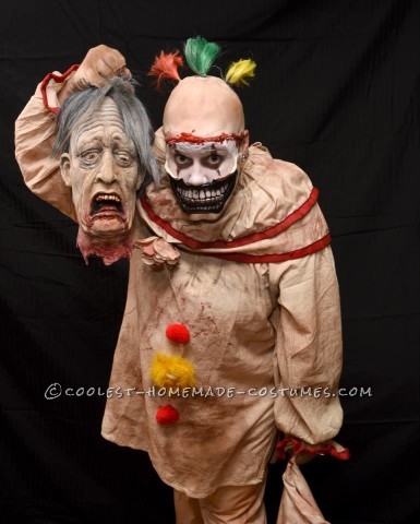 Super Creepy Handmade Twisty Costume from American Horror Story