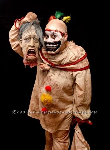 Super Creepy Handmade Twisty Costume from American Horror Story