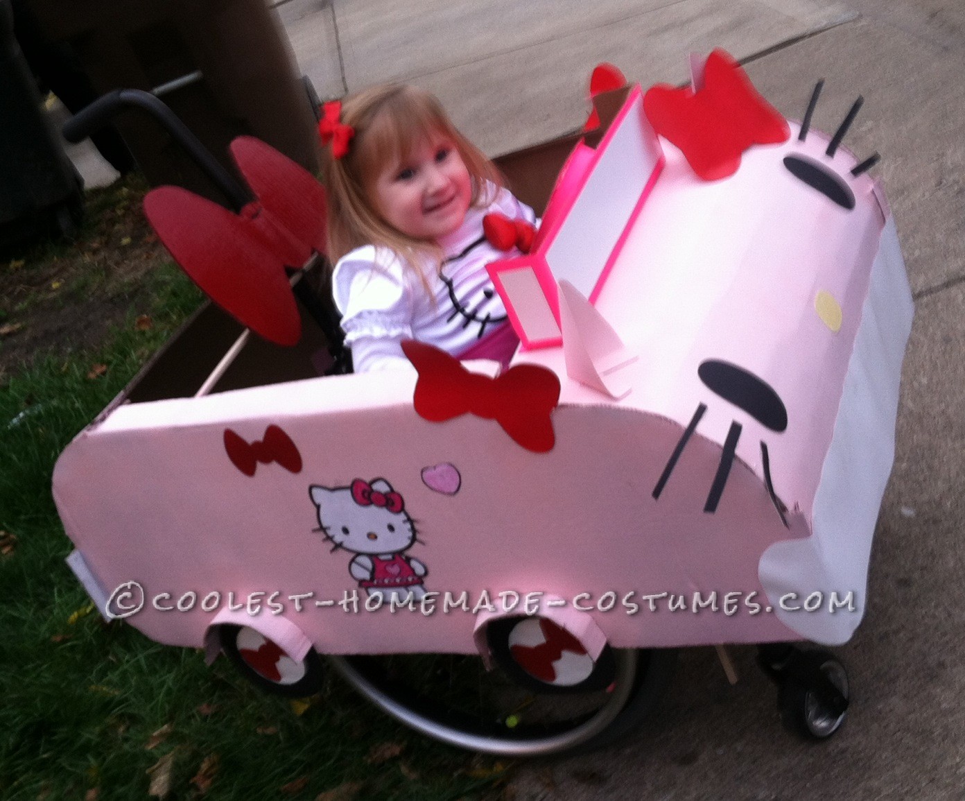 Hello Kitty Wheelchair Costume