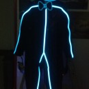 High Power EL Stick Figure Costume