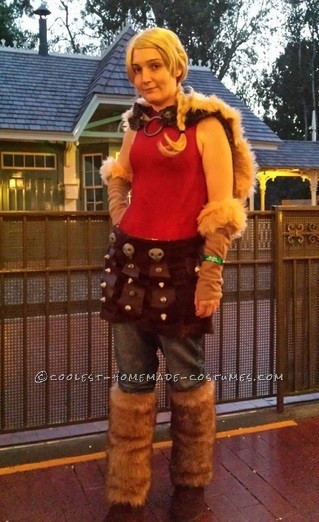 Homemade How to Train Your Dragon Astrid Costume