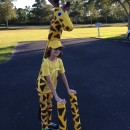 Cute No-Sew Giraffe Costume