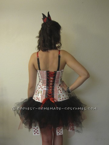 Coolest Homemade Queen of Hearts Costume